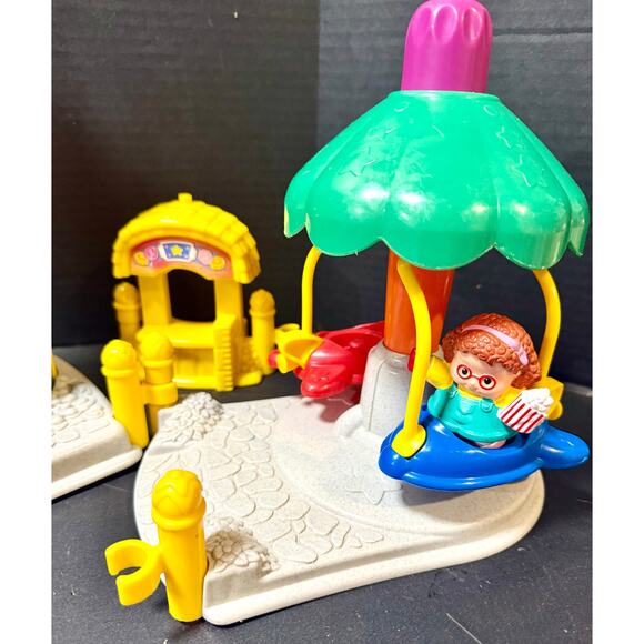 Fisher Price Little People Surprise Sounds Fun Park Carnival figures no sound - Picture 2 of 6